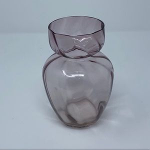 Vintage Lavendar Glass Vase